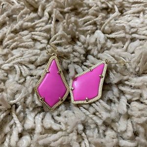 KENDRA SCOTT Hot Pink Alex Earring